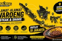 Posisi Update Waroeng Steak & Shake Grogol berlokasi di wilayah Jakarta