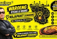 Alamat Outlet Akurat Waroeng Steak & Shake Majapahit di Semarang.