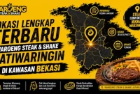Wilayah Operasional Terkini Warung Steak & Shake Jatiwaringin di Daerah Bekasi