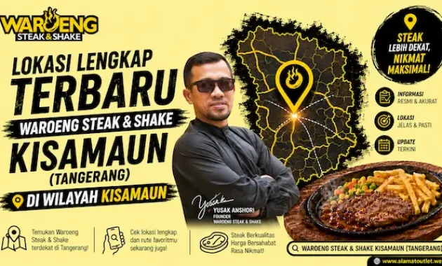 Waroeng Steak n Shake Kisamaun di Tangerang
